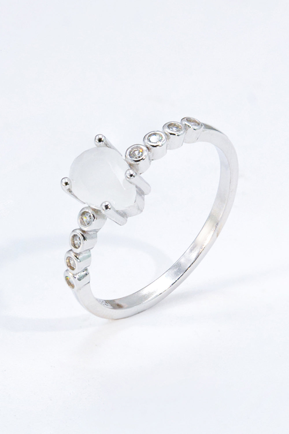 Honeybee Mumford's Teardrop Natural Moonstone Ring