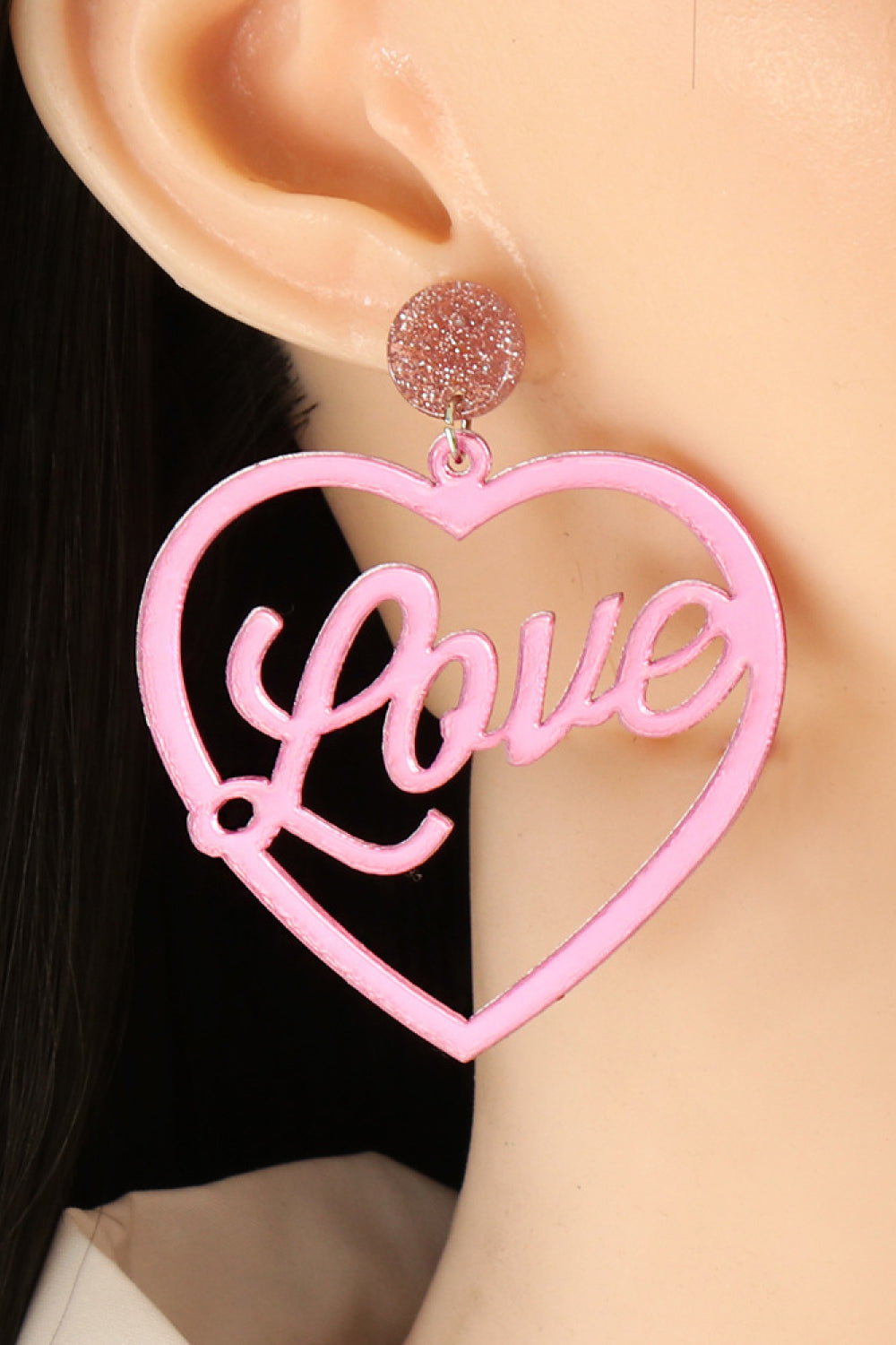 honeybee Mumford'sHeart Shape Dangle Earrings