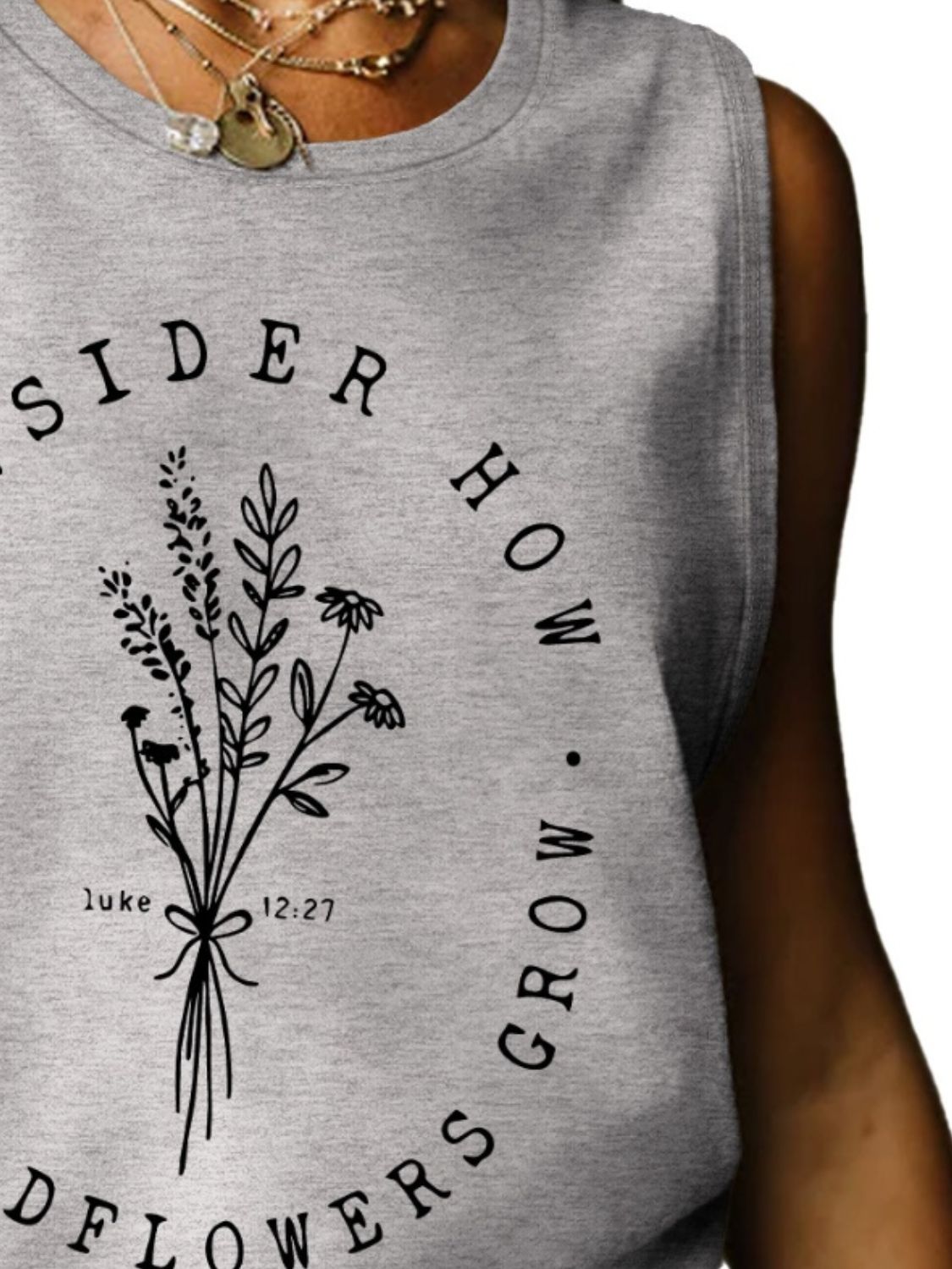 Honeybee Mumford's Graphic Round Neck Tank