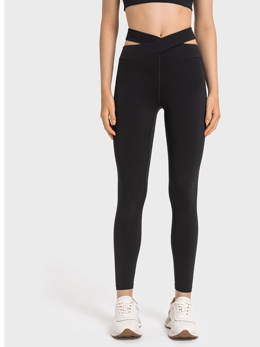 Honeybee Mumford's Crisscross Cutout Sports Leggings