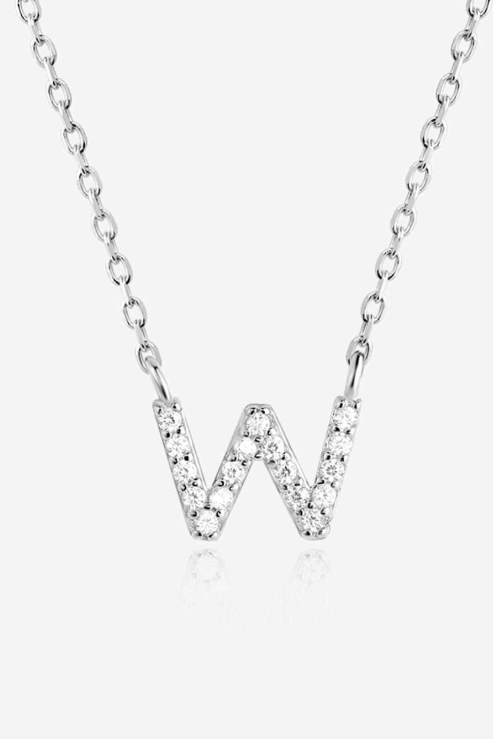 Honeybee Mumford's V To Z Sterling Silver Necklace