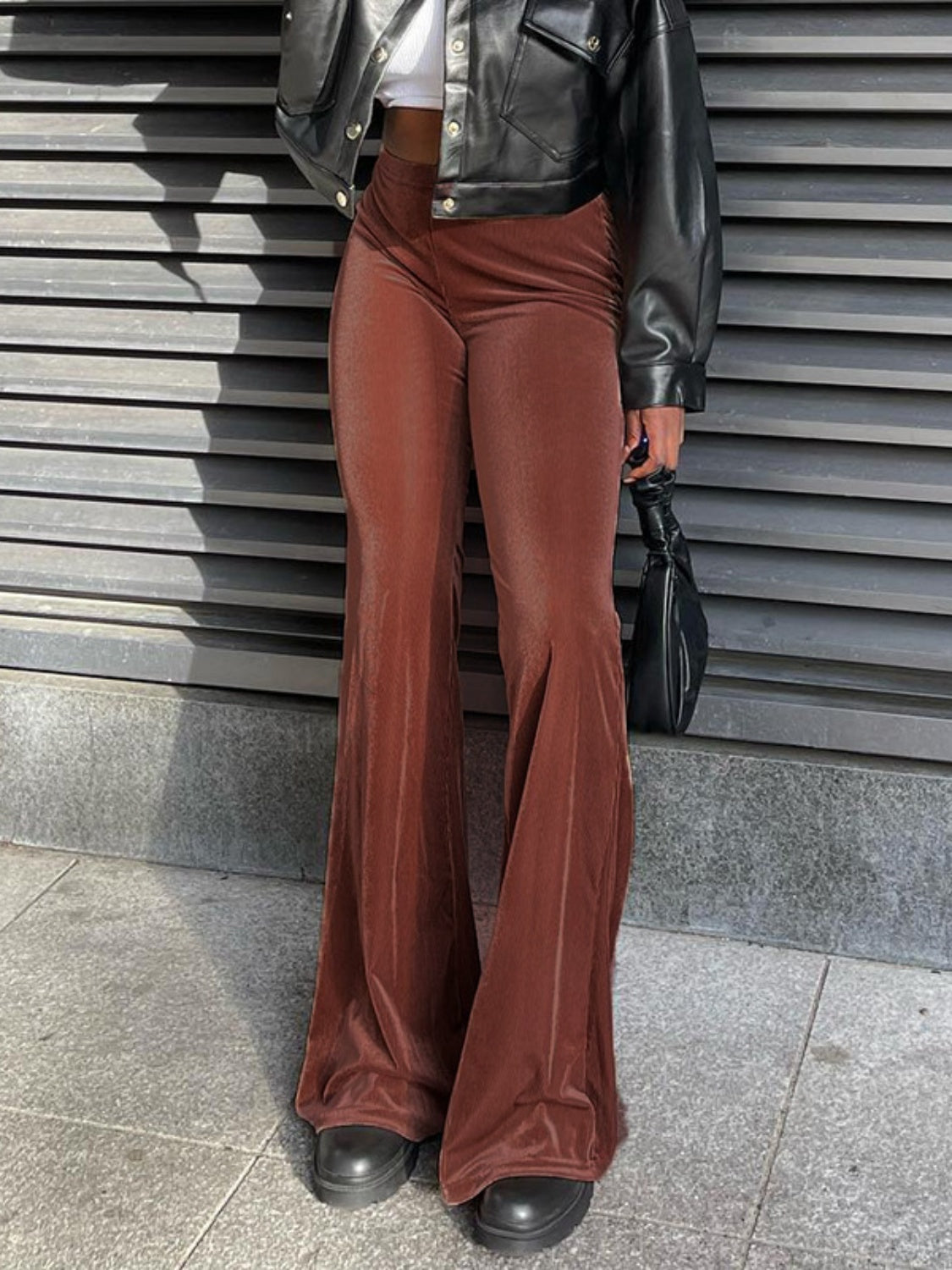 Honeybee Mumford's High Waist Flare Pants