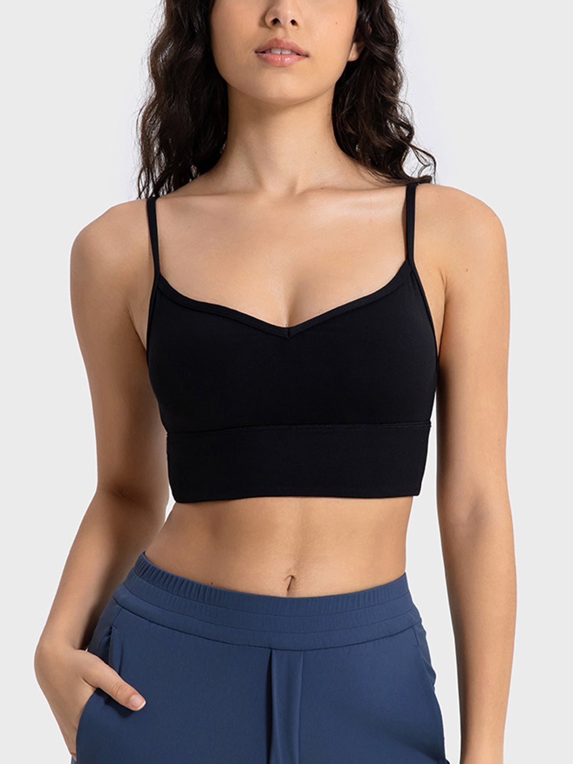 Honeybee Mumford's Spaghetti Strap Sport Bra