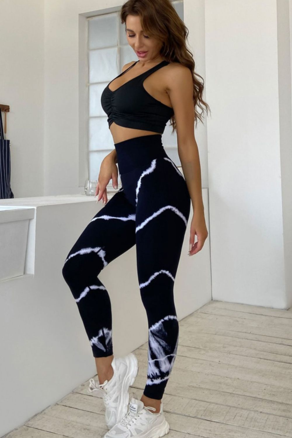 Honeybee Mumford's Slim Fit High Waist Long Active Pants