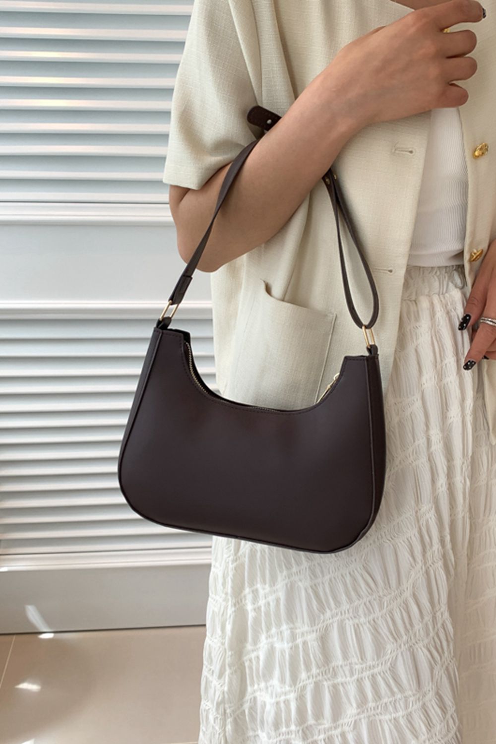 Honeybee Mumford's Leather Shoulder Bag