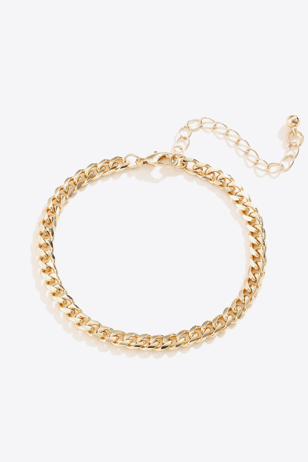 honeybee Mumford's Curb Chain Copper Bracelet