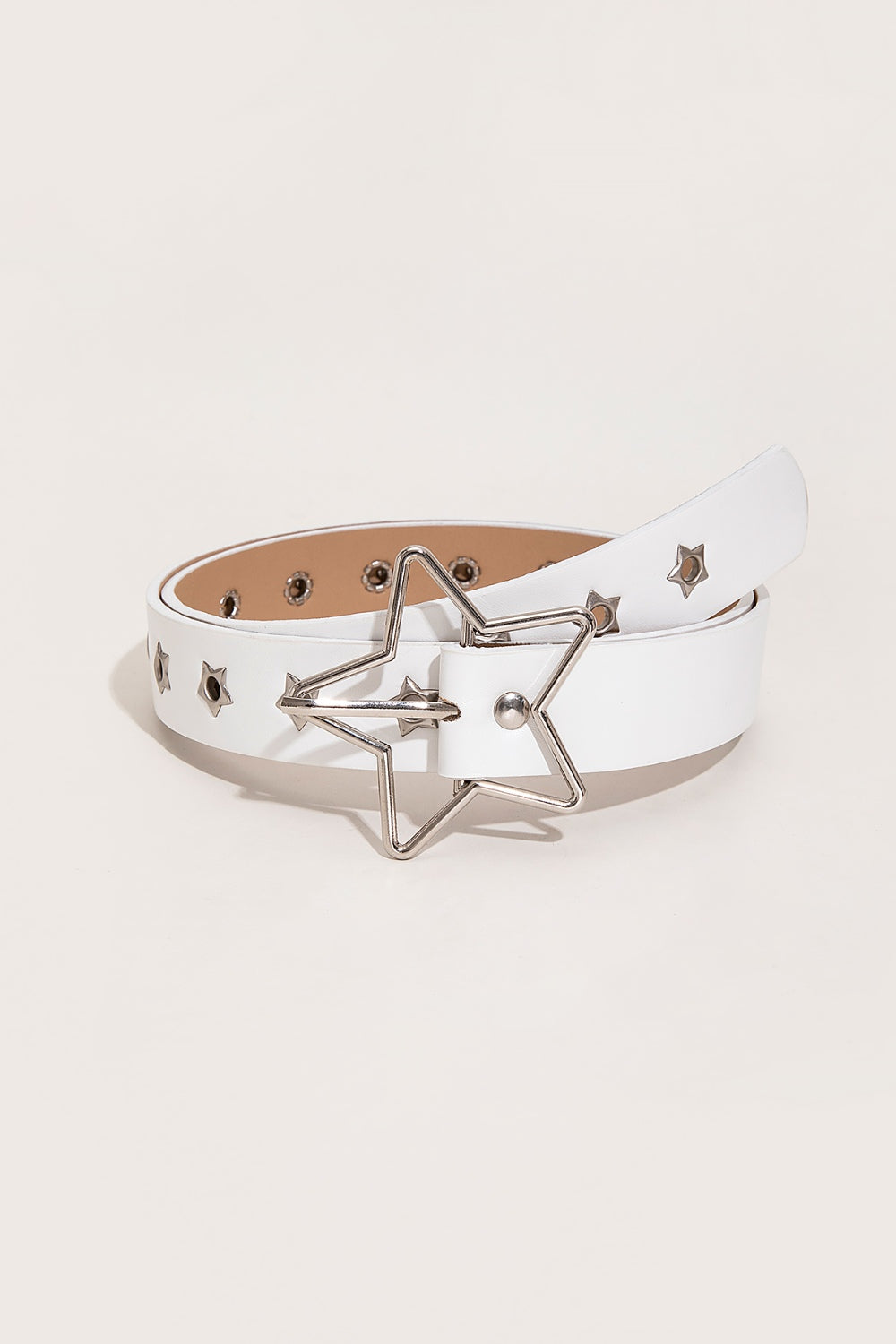 Honeybee Mumford's Leather Star Shape Buckle Belt