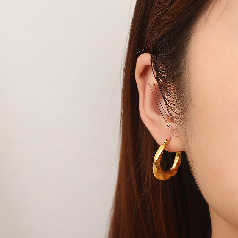 honeybee Mumford's Huggie Earrings