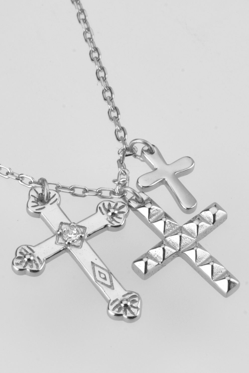 Honeybee Mumford's Cross Pendant Necklace