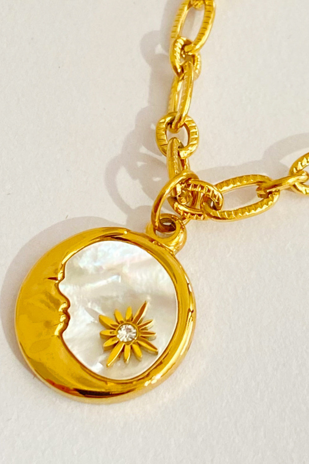 Honeybee Mumford's Round Pendant Necklace