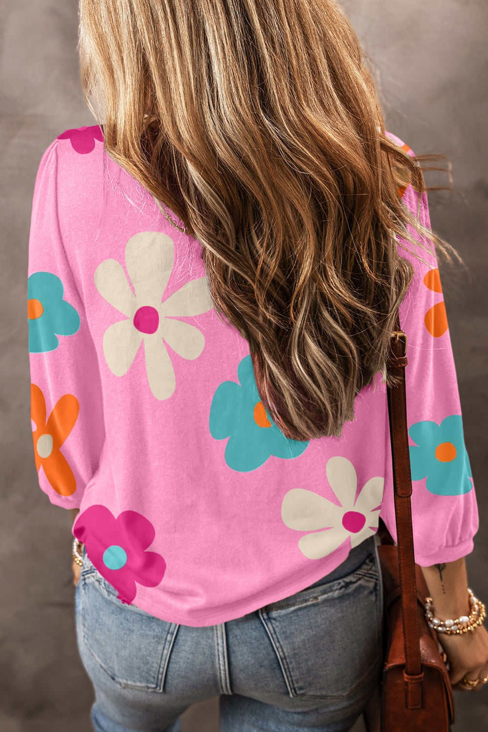 Honeybee Mumford's Printed Round Neck Top