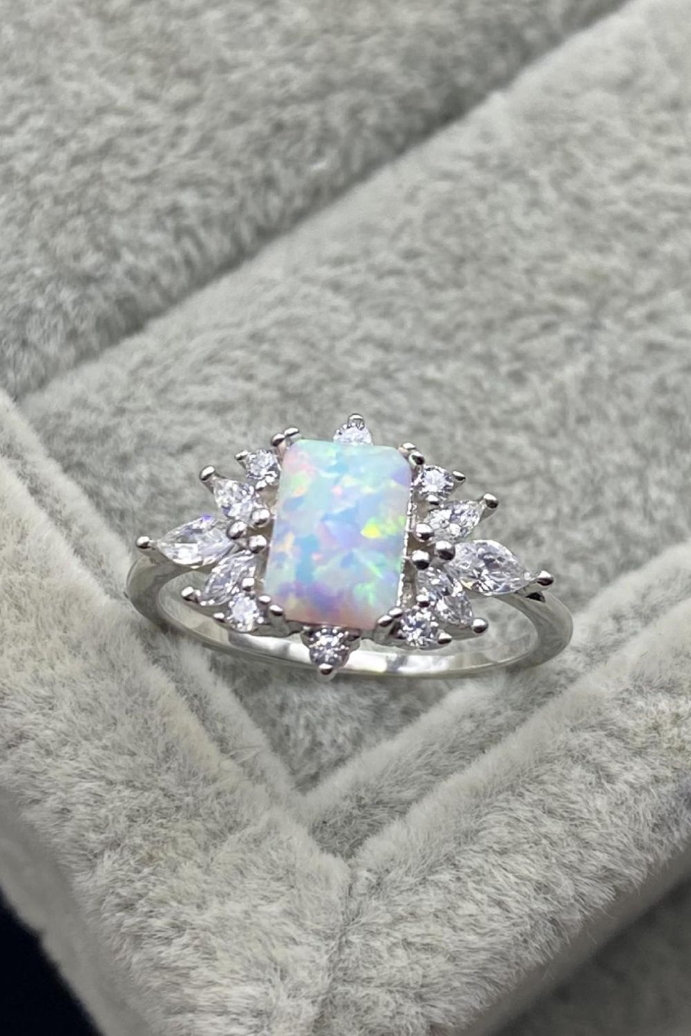 Honeybee Mumford's Sterling Silver Opal Ring