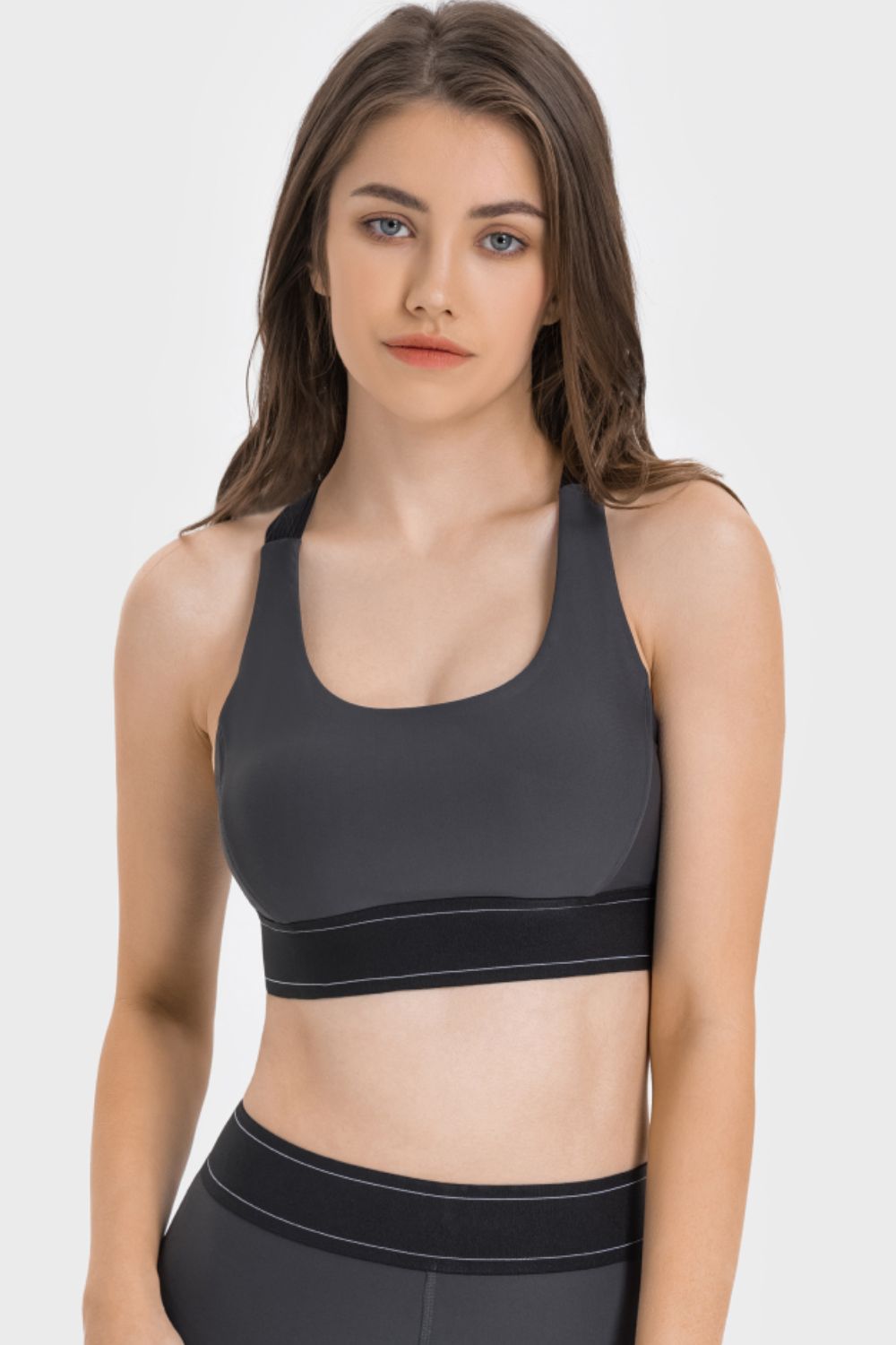 Honeybee Mumford's Contrast Sports Bra