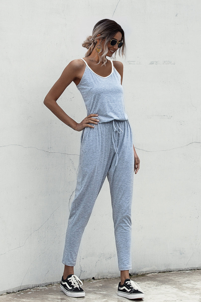 Honeybee Mumford's Contrast binding Cami Jumpsuit