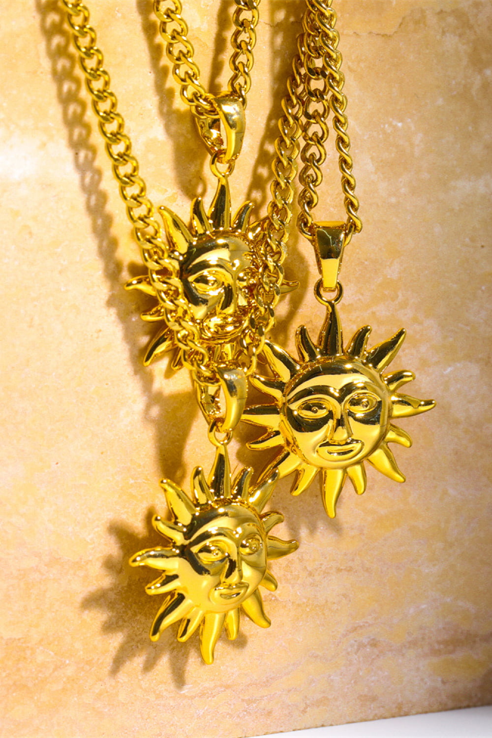 Honeybee Mumford's Sun Pendant Necklace