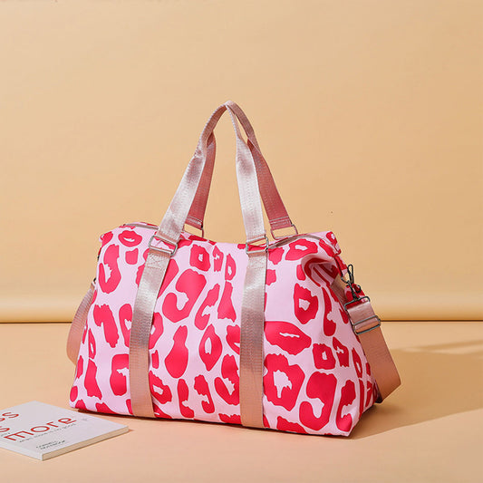 Honeybee Mumford's Animal Print Weekend Bag