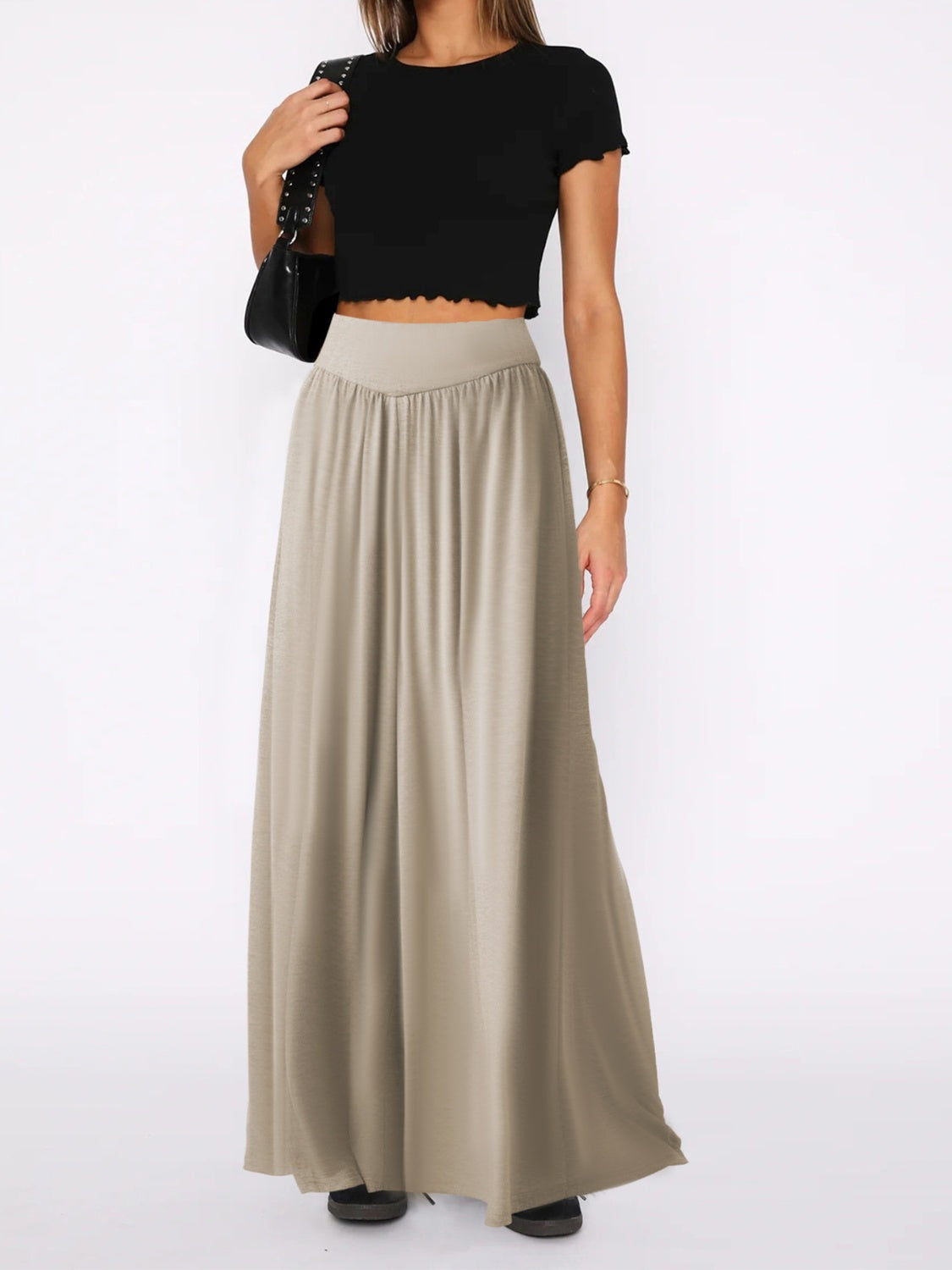 Honeybee Mumford's High Waist Wide Leg Pants