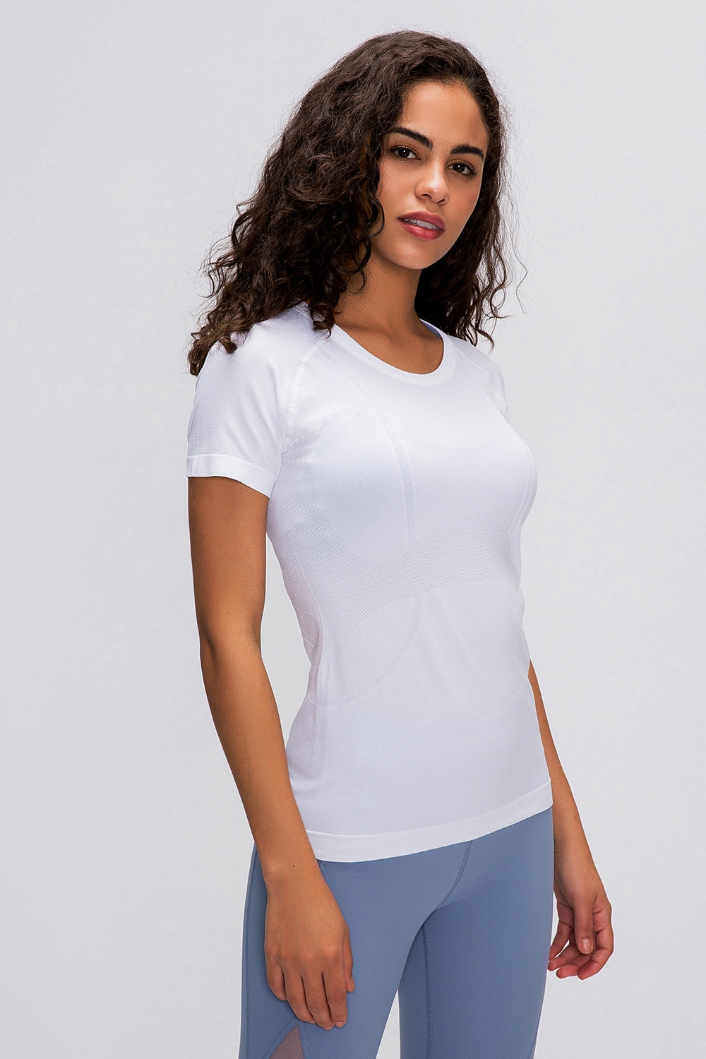 Honeybee Mumford's Round Neck Short Sleeve Active T-Shirt