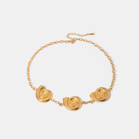 Honeybee Mumford's Spiral Charm Necklace