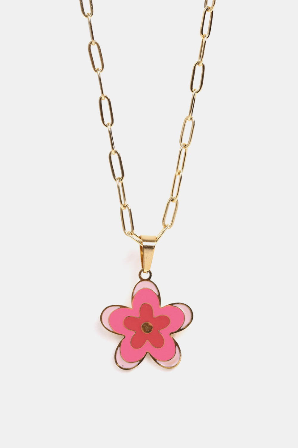 honeybee Mumford's Flower Pendant Necklace