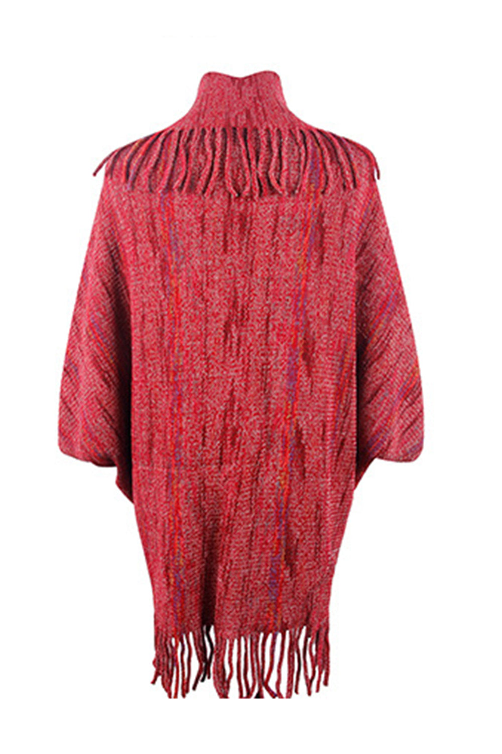 Honeybee Mumford's Fringe Detail Printed Poncho