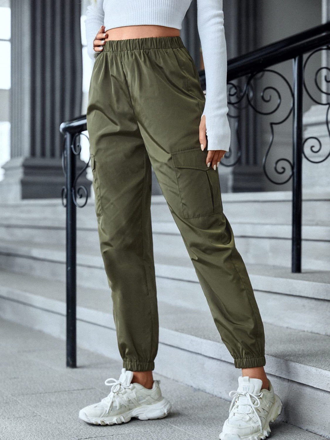 Honeybee Mumford's High Waist Joggers with Pockets