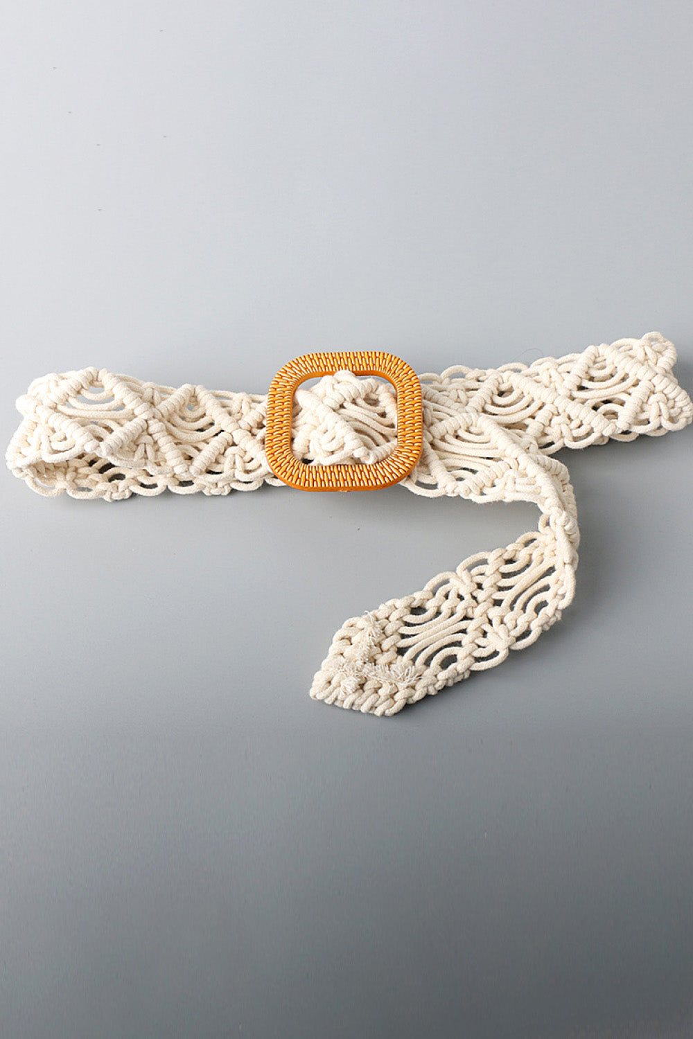 Honeybee Mumford's Wide Braid Belt with Resin Buckle