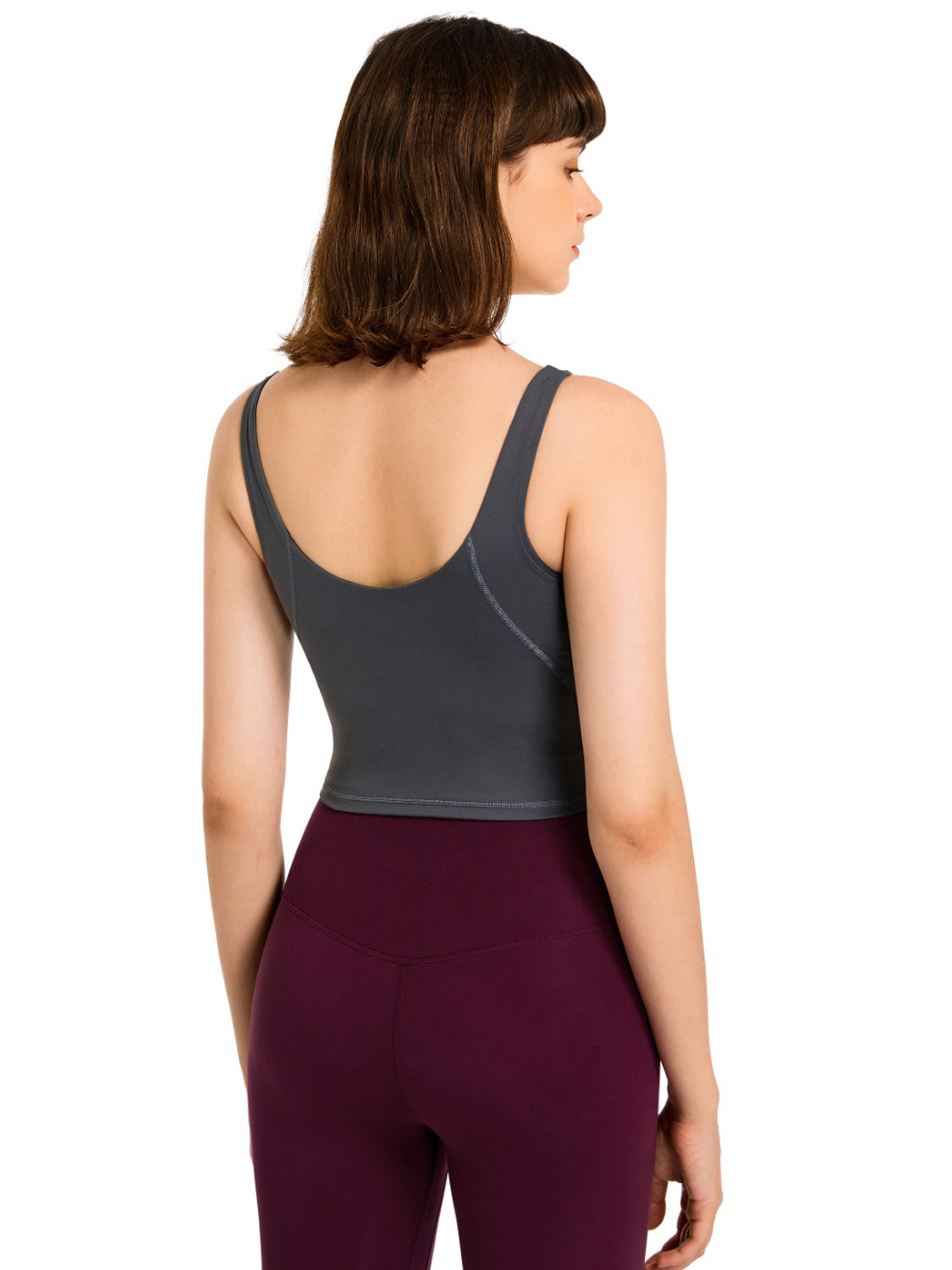 Honeybee Mumford's Scoop Neck Wide Strap Active Tank