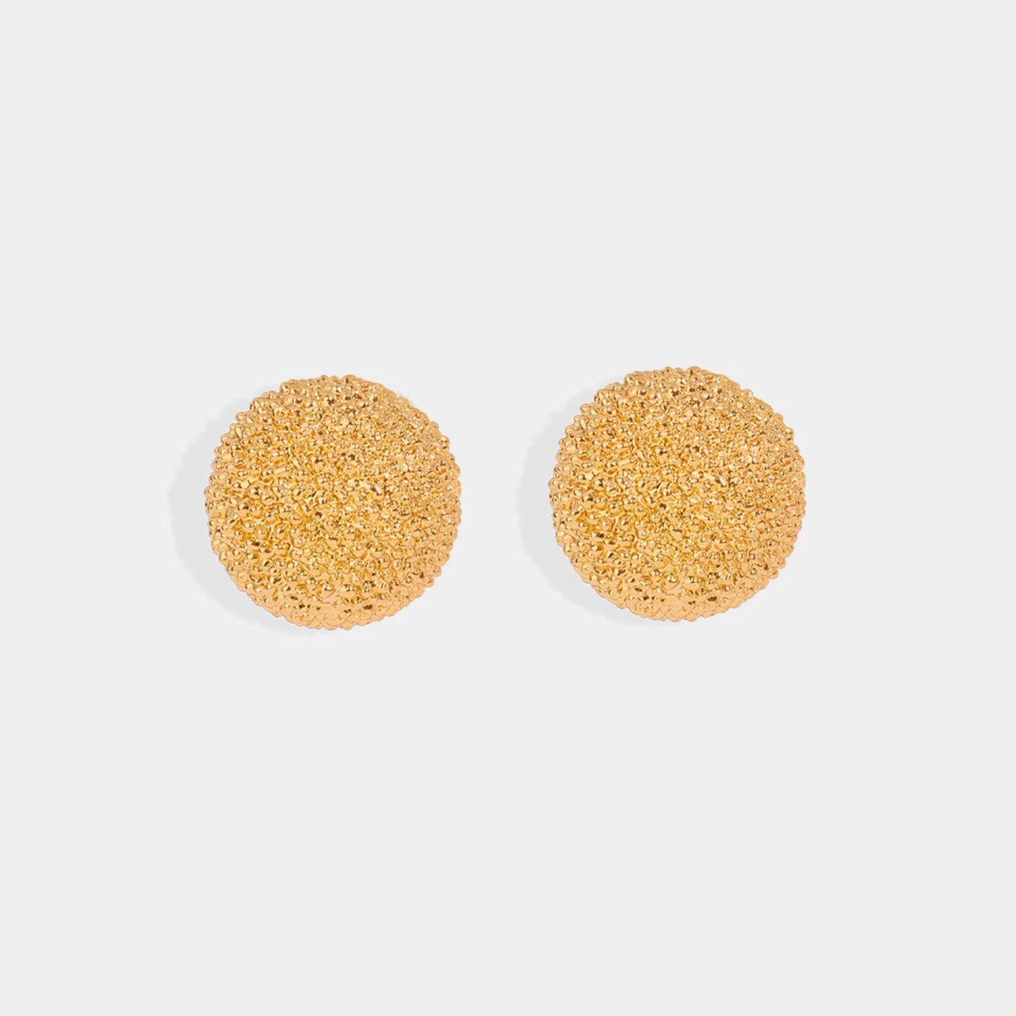 honeybee Mumford's Gold-Plated Geometric Stud Earrings