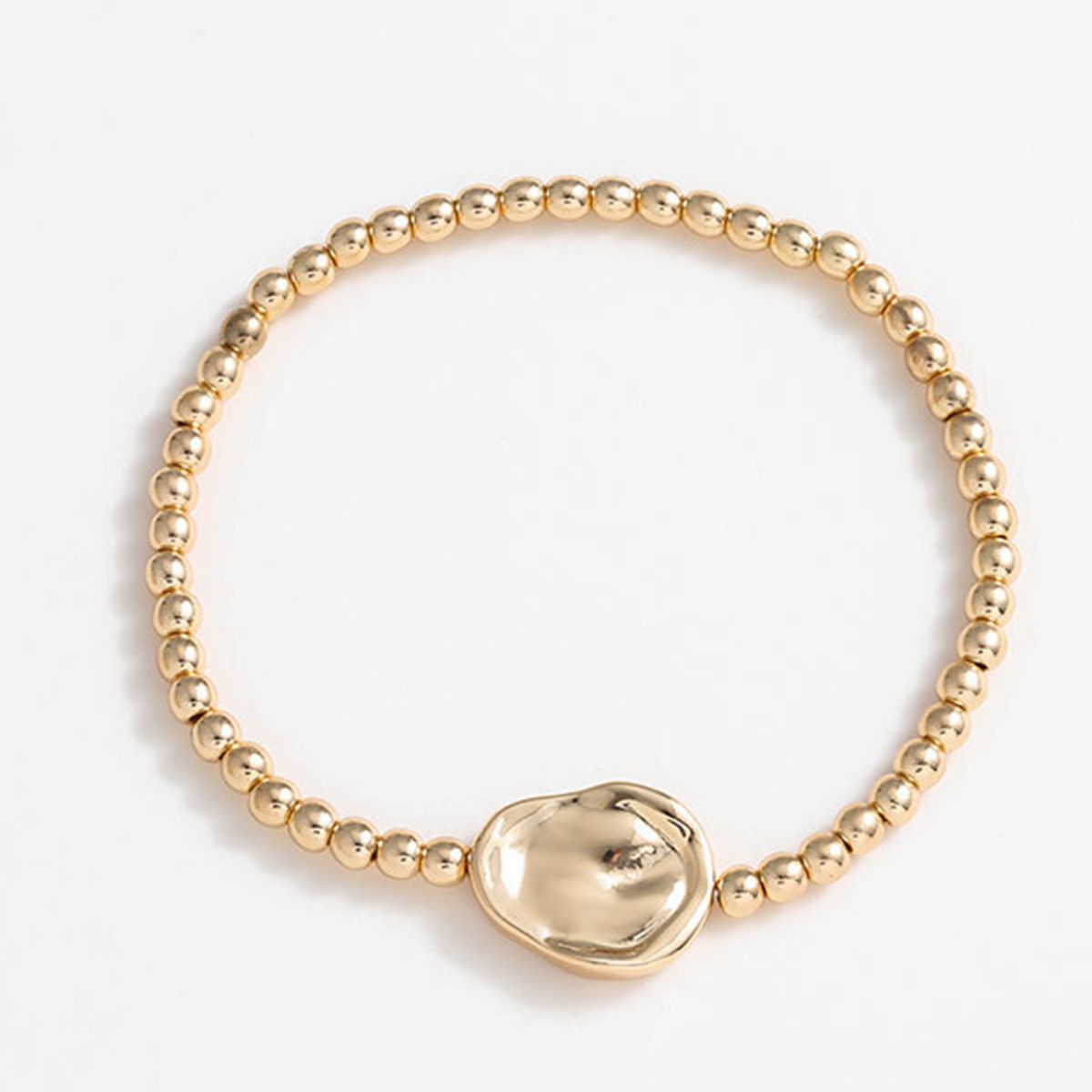 honeybee Mumford's Gold-Plated Alloy Bead Bracelet