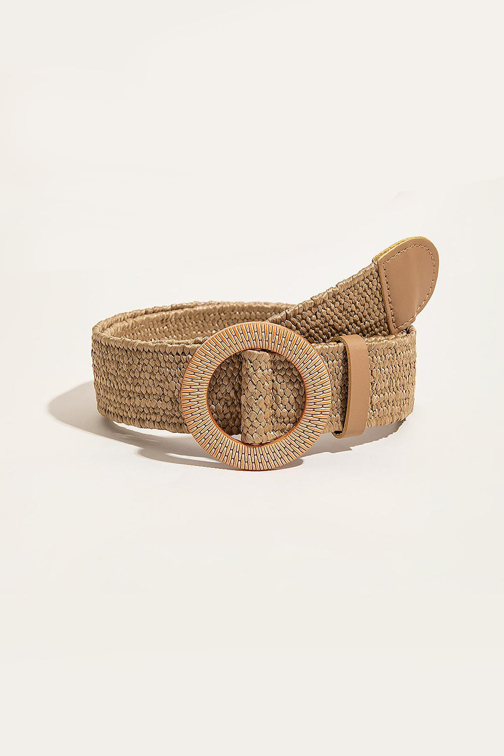 Honeybee Mumford's Woven Round Buckle Belt