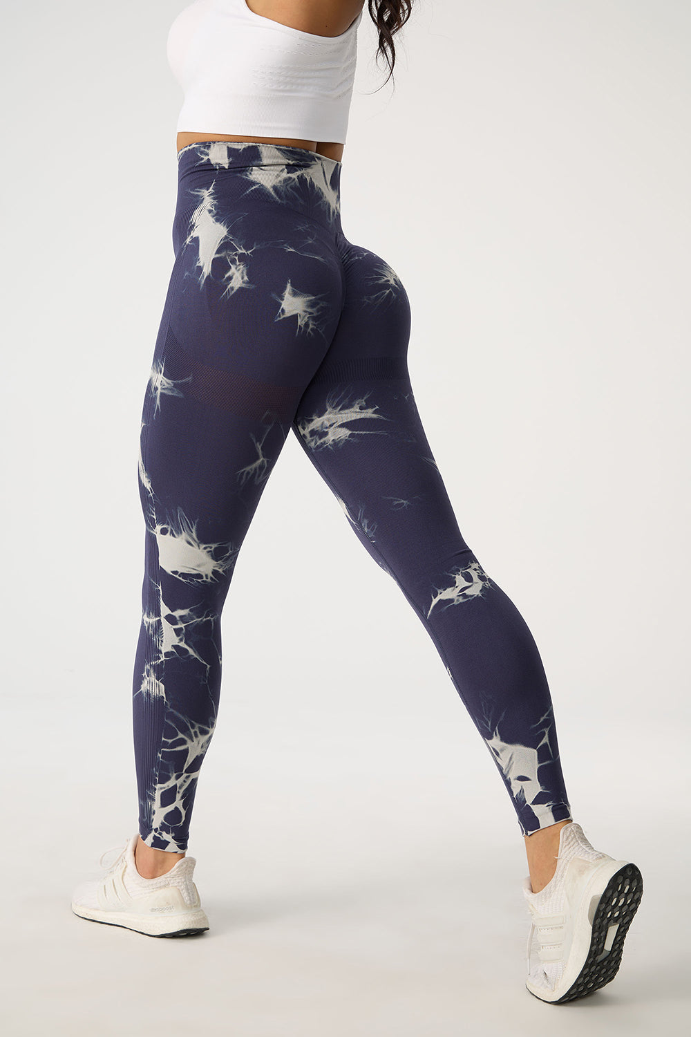 Honeybee Mumford's Tie-Dye High Waist Active Pants