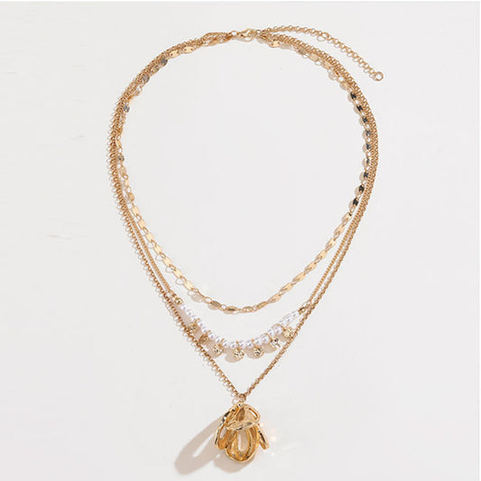 Honeybee Mumford's Triple-Layered Necklace