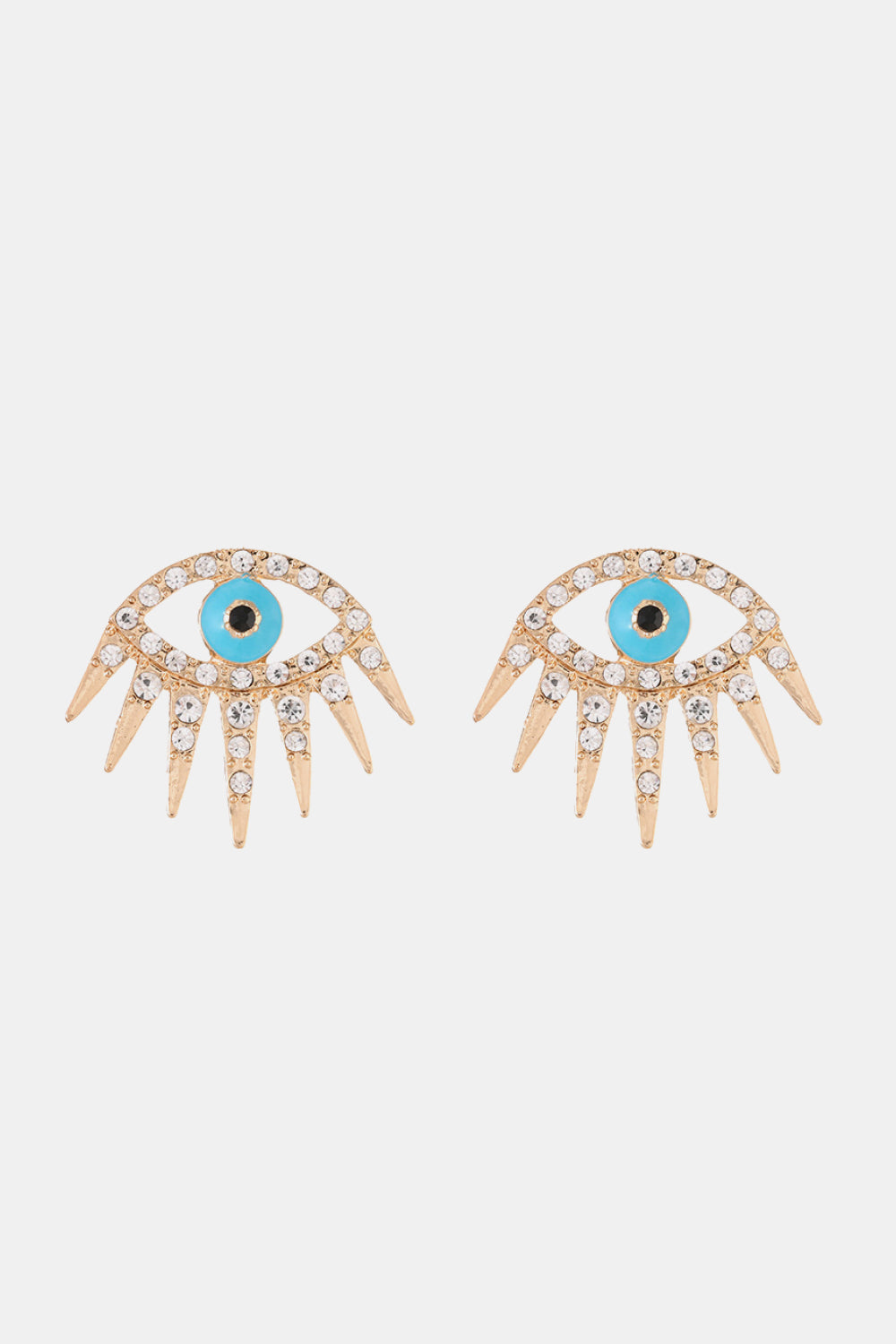 honeybee Mumford's Evil Eye Rhinestone Earrings