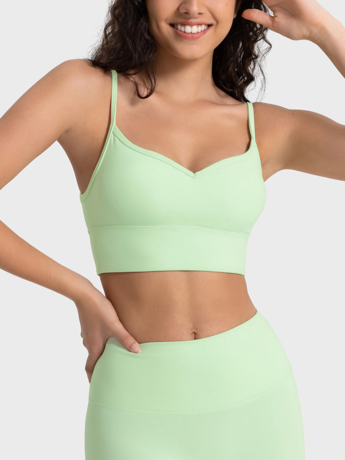 Honeybee Mumford's Spaghetti Strap Sport Bra