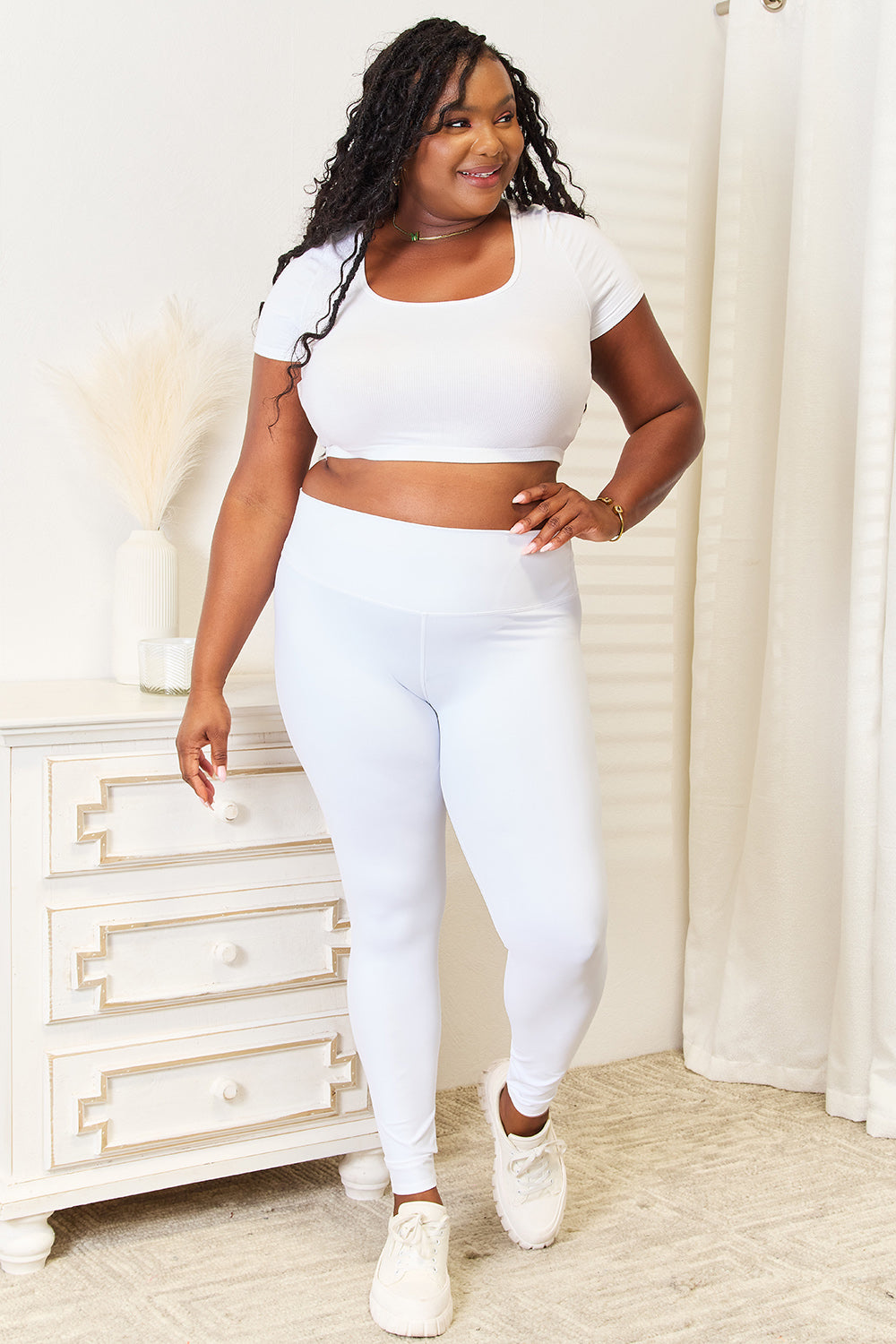 Honeybee Mumford's Wide Waistband Sports Leggings