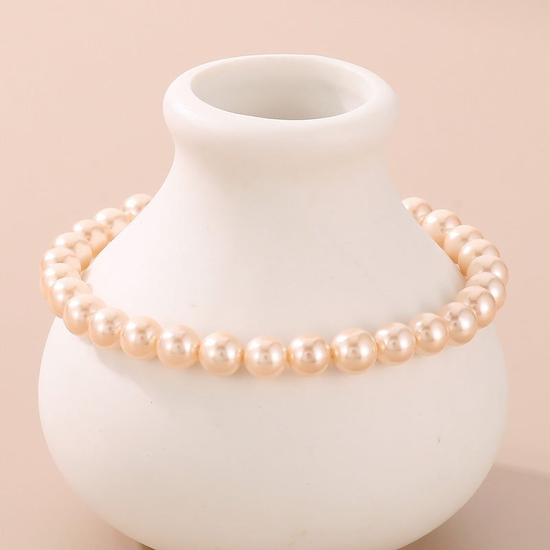 honeybee Mumford's Shell Pearl Bead Bracelet