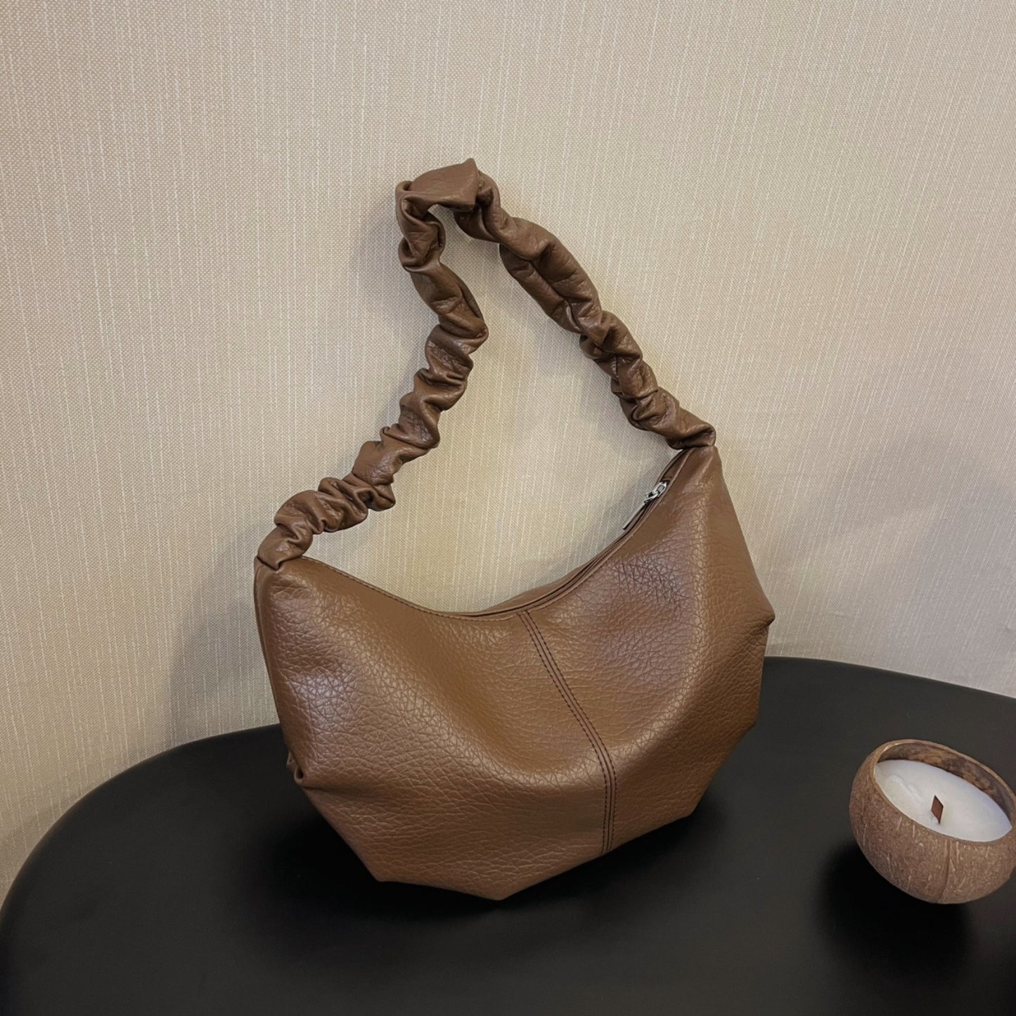 Honeybee Mumford's Leather Shoulder Bag