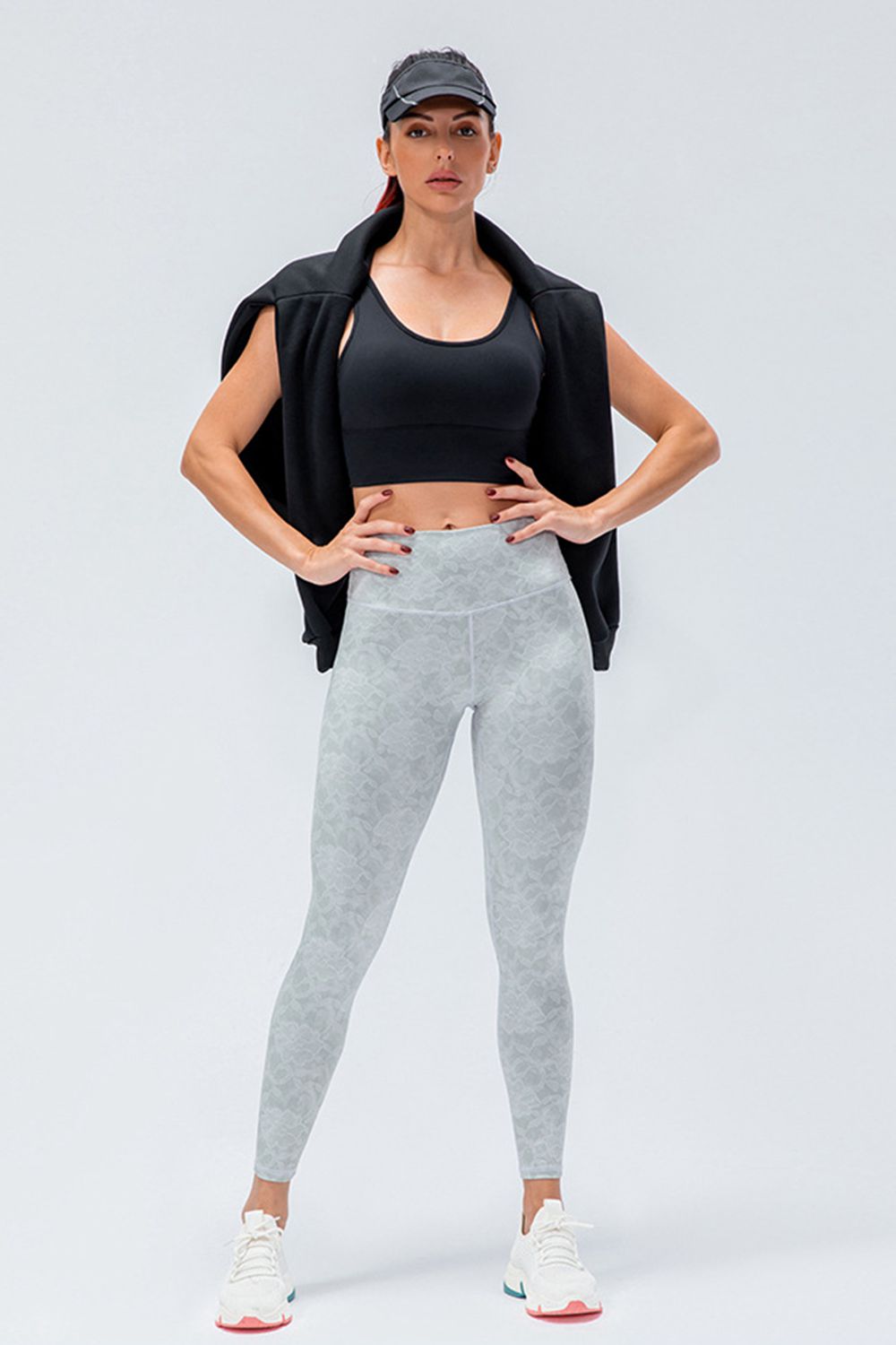 Honeybee Mumford's Wide Waistband Slim Fit Active Leggings