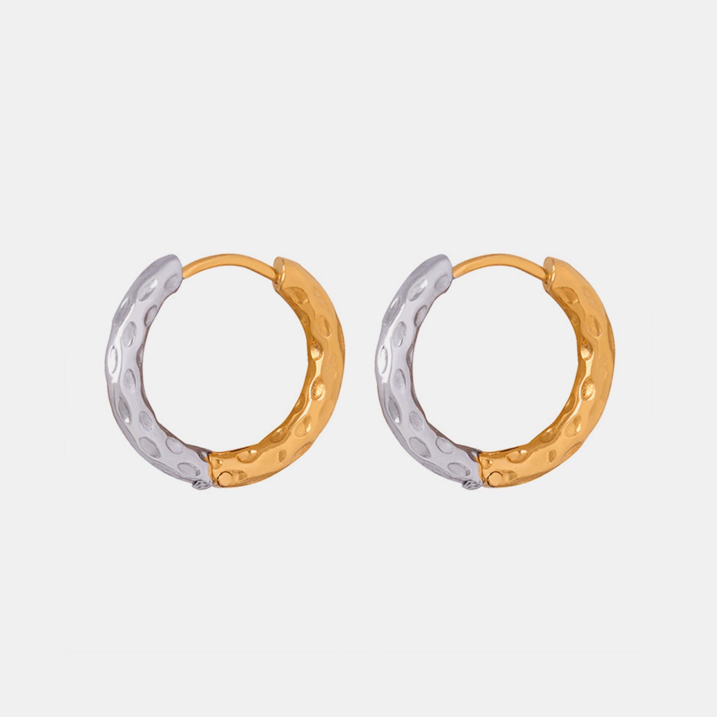 honeybee Mumford's 18K Gold-Plated Huggie Earrings