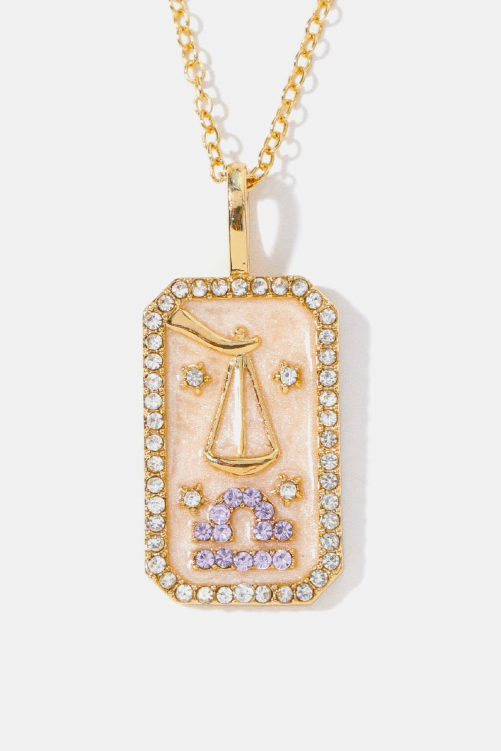 Honeybee Mumford's Rhinestone Zodiac and Constellation Pendant Necklace