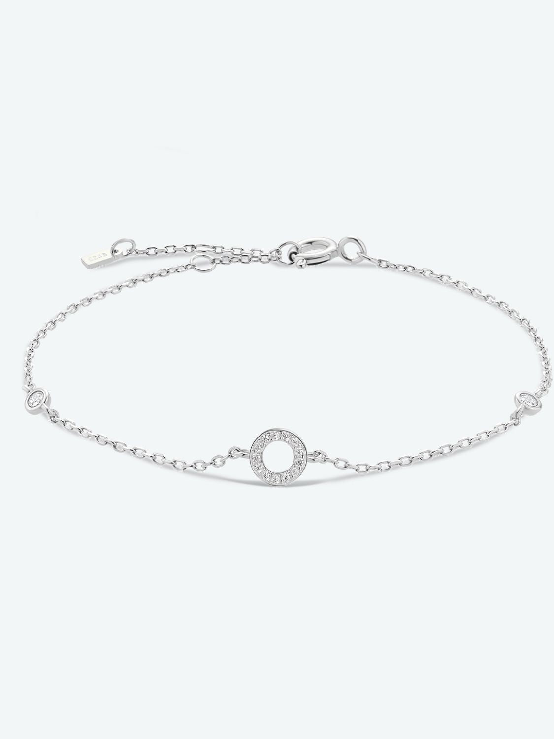 Honeybee Mumford's L To P Sterling Silver Bracelet