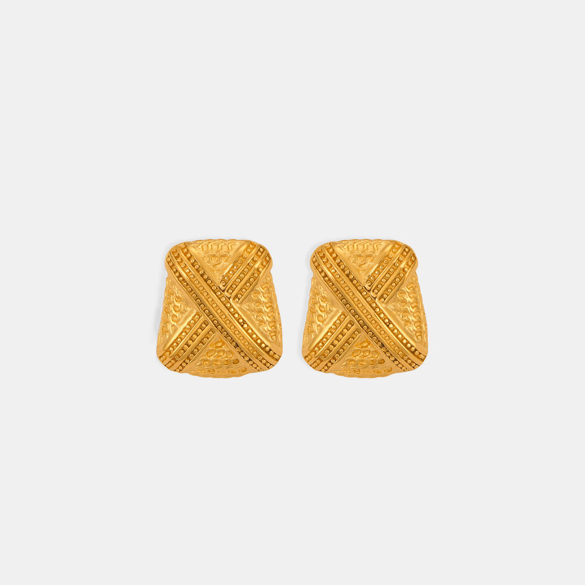 honeybee Mumford's Geometric Shape Earrings