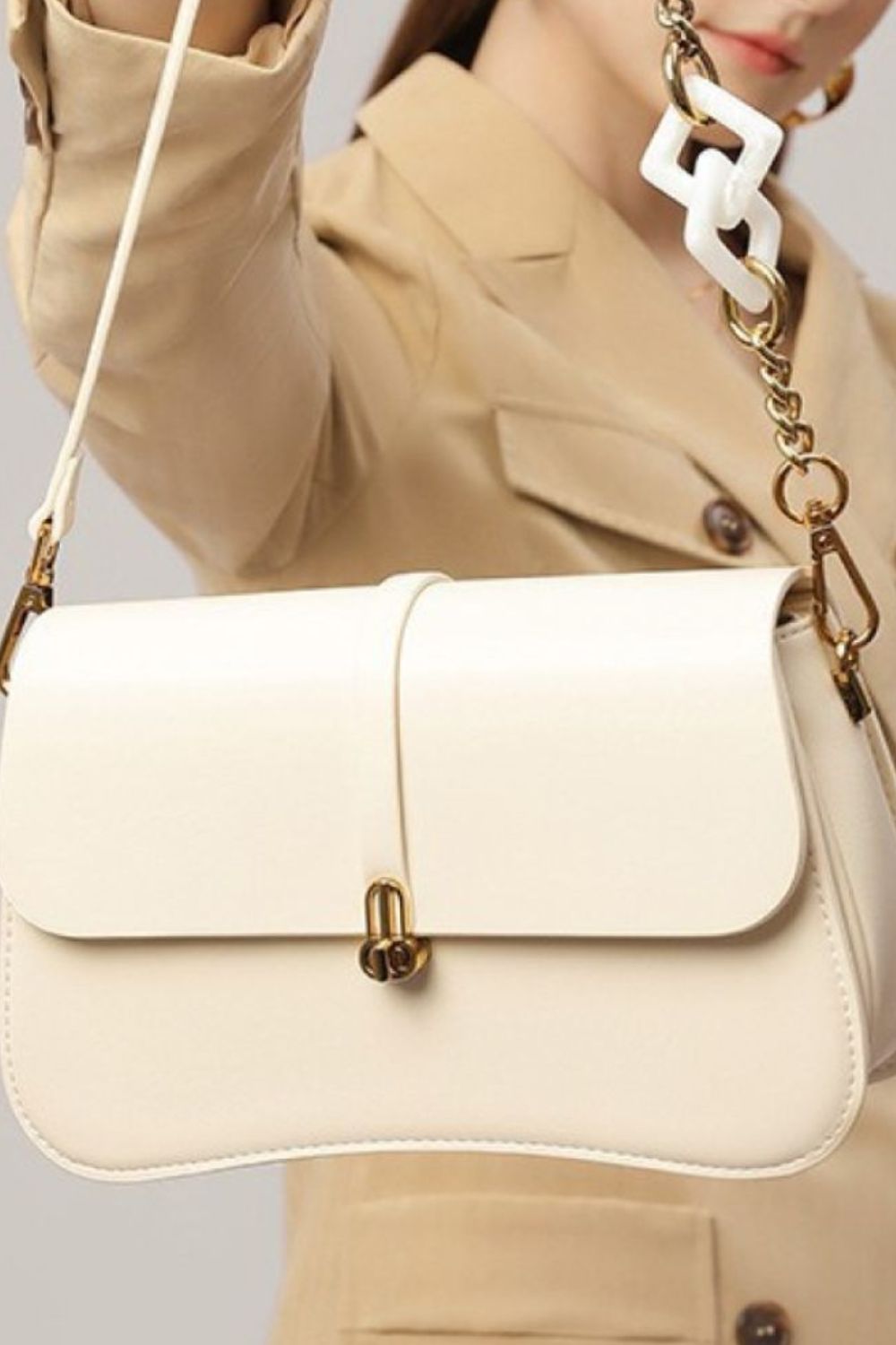 Honeybee Mumford's Leather Shoulder Bag