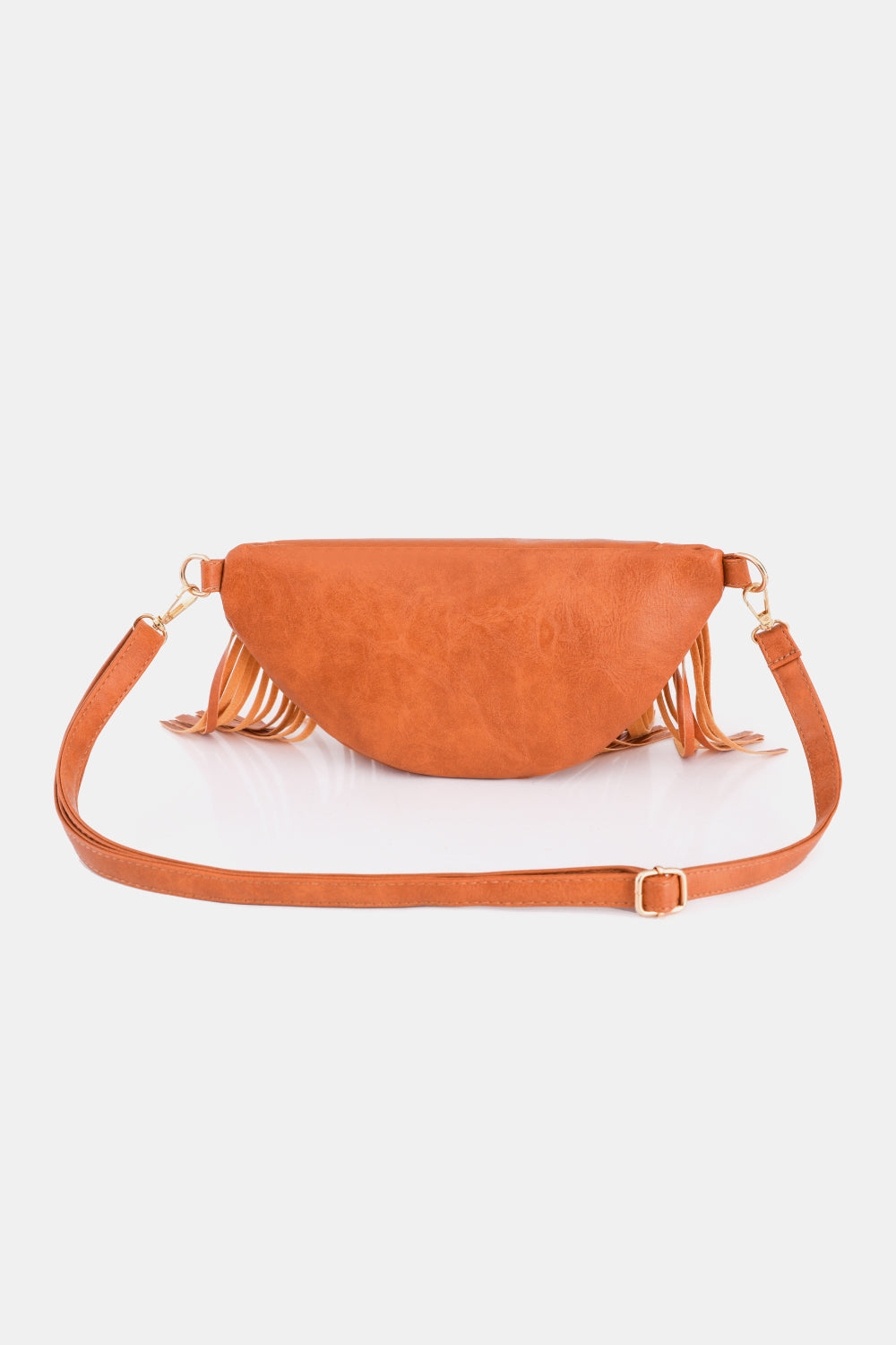 honeybee Mumford's Fringed Leather Sling Bag