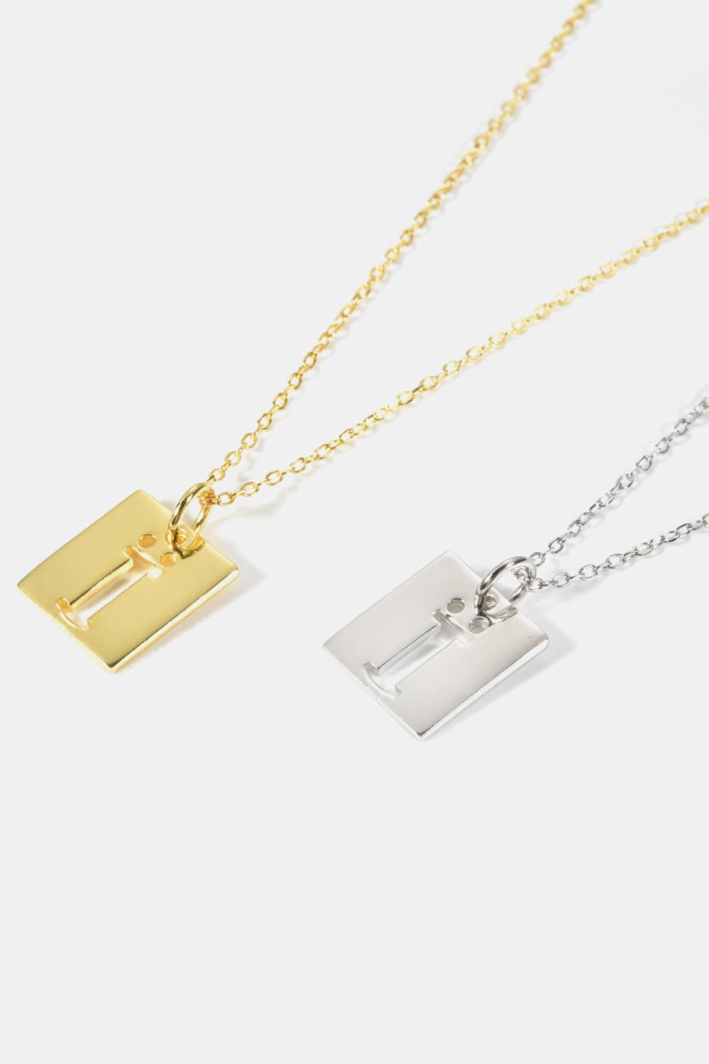 Honeybee Mumford's Cutout Rectangle Pendant Necklace