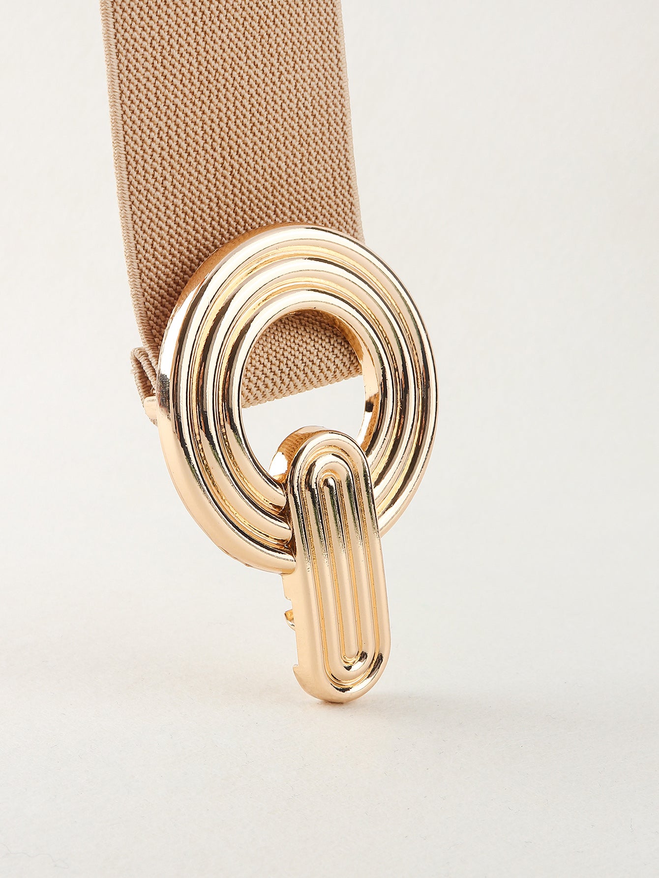 Honeybee Mumford's Geometric Buckle Elastic Wide Belt