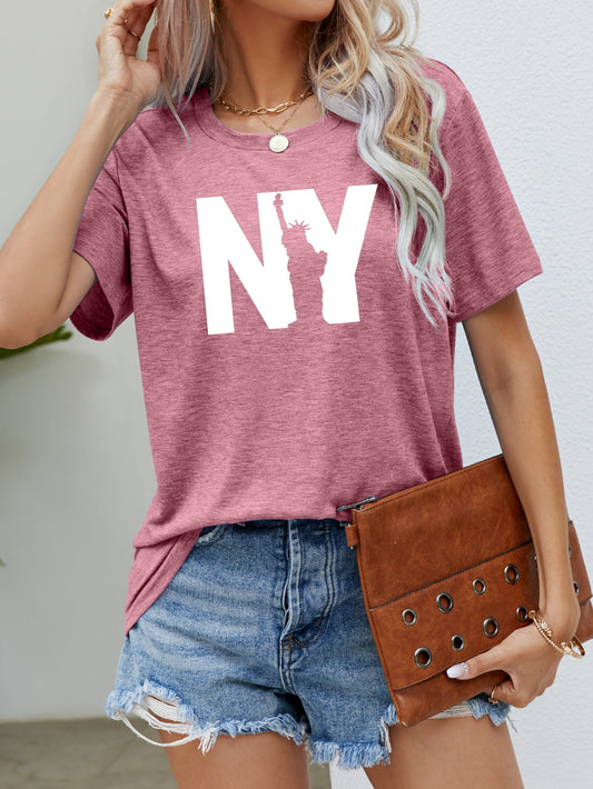 Honeybee Mumford's NY the Statue of Liberty Graphic Tee