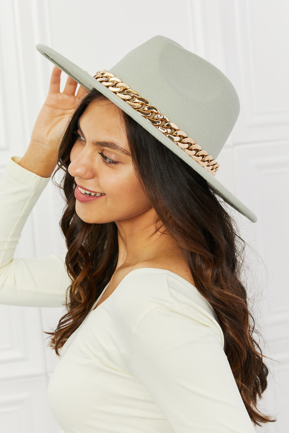 Honeybee Mumford's Keep Your Promise Fedora Hat in Mint