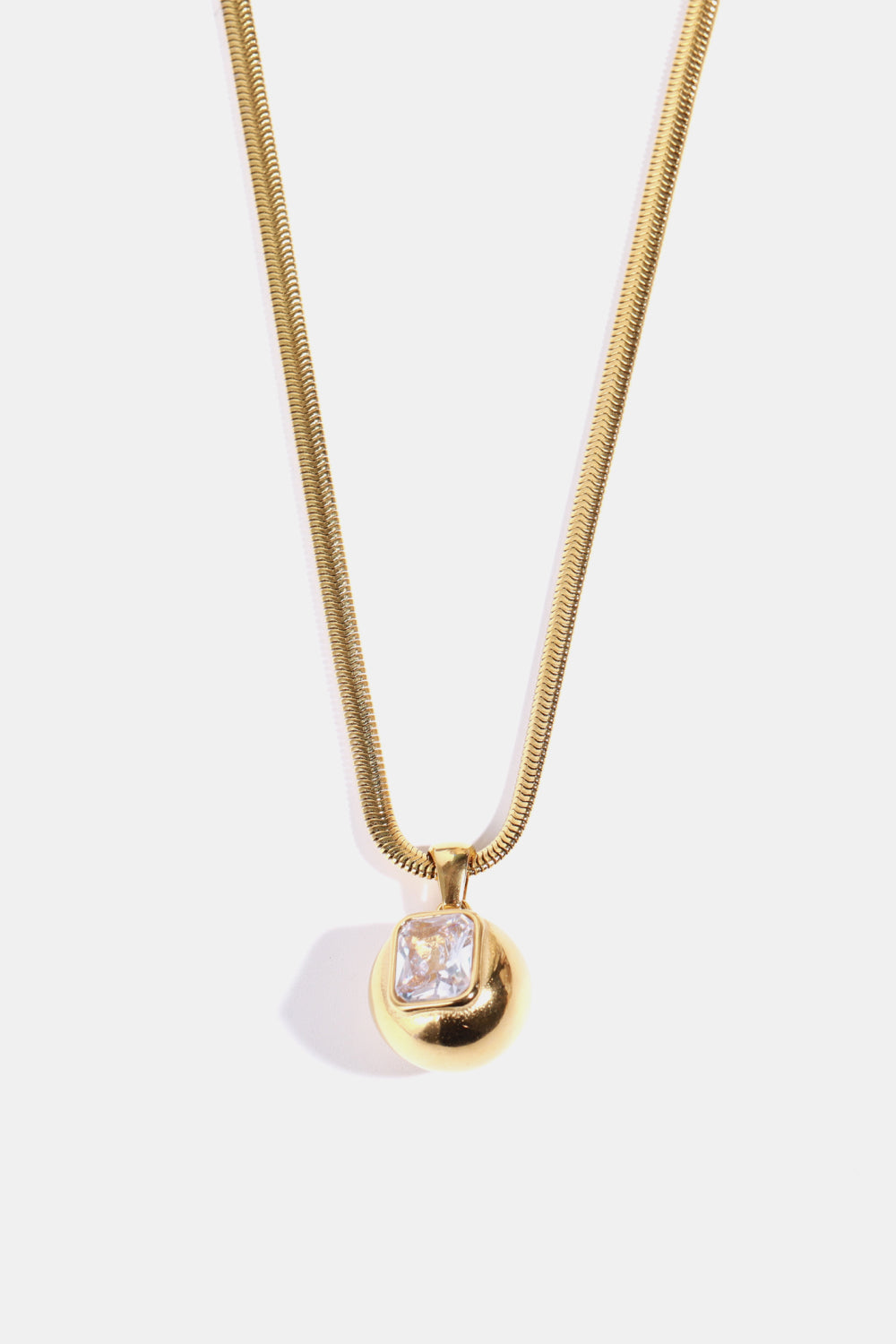 Honeybee Mumford's 18K Gold-Plated Geometrical Shape Pendant Necklace